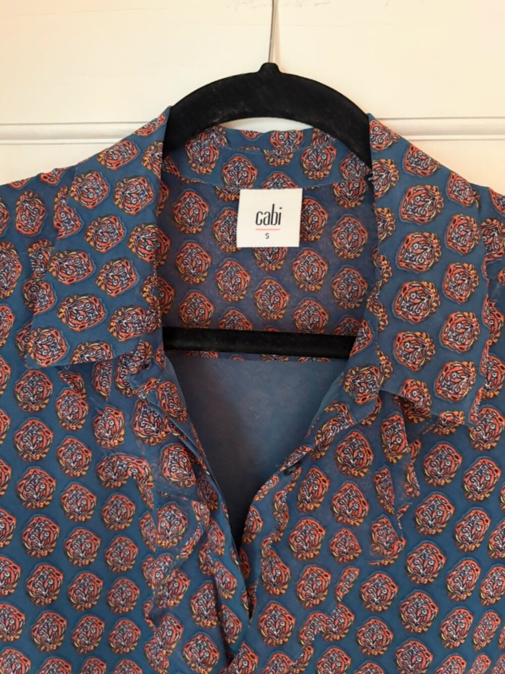 CAbi Ruffle Neck Blouse - Picture 3 of 4